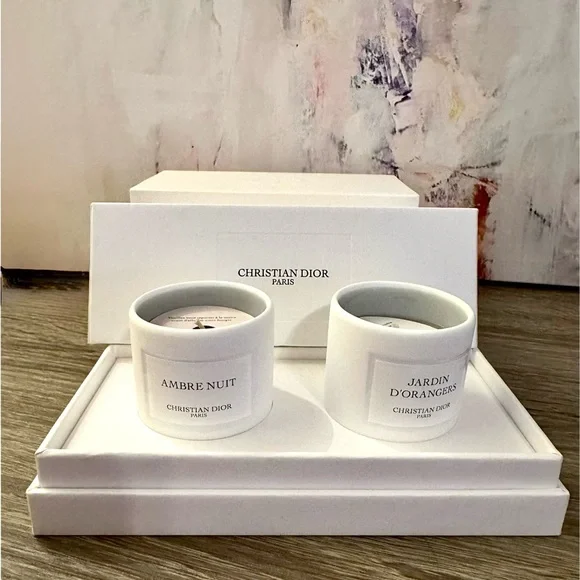 ❌SOLD❌NEW Christian Dior Collection Prive Amber Nuit Jardin de Orange  Set - Picture 3 of 12